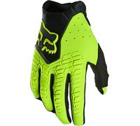 FOX Pawtector Guanti Motocross, Giallo neon, Taglia S