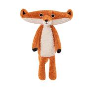 Fox Plush, Stuffed Animal, Realistic Design Soft Cuddly Companion Durable Stitching Huggable Size Bright Colors Lightweight Safe Materials Child-Friendly, Plush Toy for Animal Enthusiasts