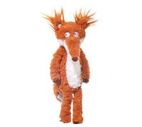 Fox Plush Toy, Stuffed Animal Pillow, 14.96in Skin Friendly Soft Plush Design, Cuddly Decorative Cushion Orange for Sofa, Bedroom, Living Room, Study, Indoor, School