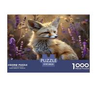 Fox - Puzzle 1000 Pezzi, Artistic Animals, Intrattenimento Creativo, Per Adulti E Bambini A Partire Da 12 Anni | 38x26cm/1000pcs | Regalo Classico