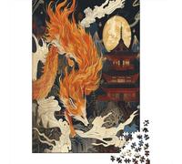 Fox Puzzle 1000 Pezzi, Strumento Cognitivo, Progetto Condiviso, Opera Da Mostrare 1000pcs (75x50cm)