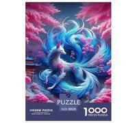 Fox Puzzle Di Qualità Superiore Per Serate Tranquille, Integra Fantasy E Combina Pazienza Focus Mentale E Piacere Duraturo Durante L’assemblaggio 38x26cm/1000pcs