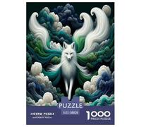 Fox Puzzle Impossible 1000 Pezzi Decorazione Per La Casa. Giochi Rilassamento E Intelligence Per Adulti E Bambini Da 12 Anni 38x26cm/1000pcs