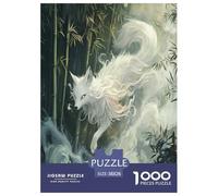 Fox Puzzle Impossible 1000 Pezzi Decorazione Per La Casa. Giochi Rilassamento E Intelligence Per Adulti E Bambini Da 12 Anni 38x26cm/1000pcs