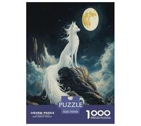 Fox Puzzle Impossible 1000Pcs Decorazione Per La Casa. Giochi Rilassamento E Intelligence Per Adulti E Ragazzi Da 14 Anni 70x50cm/1000pcs