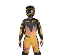 FOX 180 Kairos Maglia da motocross, nero-giallo, taglia L per maschi
