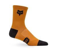 Fox Racing 6" Ranger Sock Calzini, Caramello, S-M Unisex-Adulto