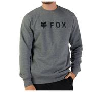 Fox Racing Felpa da Uomo Standard Absolute Fleece Crew, Heather Graphite, M