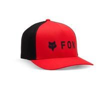 FOX Absolute Flexfit Berretto, nero-rosso, taglia L XL