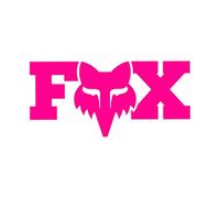 Fox Racing Adesivo F Head X 7 pollici, rosa, taglia unica