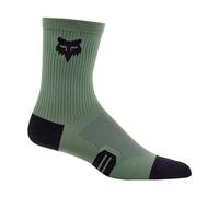 Fox Racing Calzino Ranger 15,2 cm, Verde Cacciatore, XS/S Unisex-Adulto