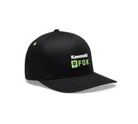 Fox Racing Cappello Flexfit Kawasaki Uomo, nero, S/M