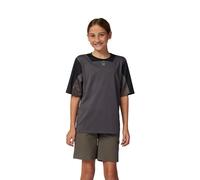 Fox Racing Cycling Jersey Fox Junior Defend Graphite YL, Maglietta Unisex-Youth