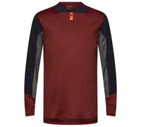 FOX Racing - Defend L/S Jersey - Maglietta da ciclismo S rosso