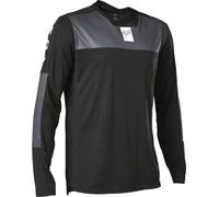 Fox Racing Defend-Maglia a Maniche Lunghe per Mountain Bike Camicia, Nero, M Uomo