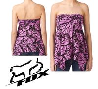 Fox Racing Donna Fly Away Tubo Lilla Ragazze Tubo Top Motocross Nuovo Viola Nero