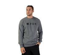 Fox Racing Felpa da Uomo Standard Absolute Fleece Crew, Heather Graphite, XL