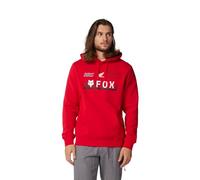 Fox Racing Felpa in pile da uomo standard Fox X Honda, rosso fiamma