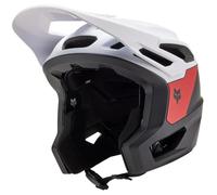 Fox Racing Fox Bike Helmet DROPFRAME PRO NYF Black/White L, Casco Unisex Adulto