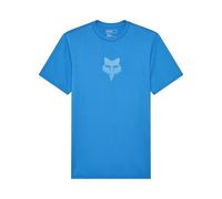 Fox Racing Fox Head True Blue - Maglietta da Uomo a Maniche Corte