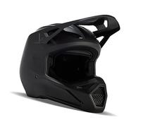 FOX V1 Solid Casco Motocross, nero, taglia M per maschi