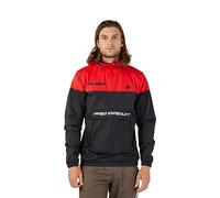 Fox Racing Giacca a vento da uomo standard PRO Circuit, nero/rosso, XL