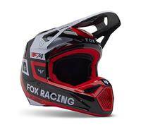 Fox Racing Helm Fox V1 Race Spec Fluo Red S, Casco Unisex Adulto, Rosso