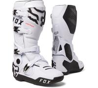 FOX RACING Instinct 2.0, Stivali da Motocicletta Unisex-Adulto, Bianco, 43 EU