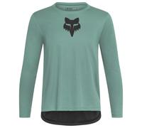 FOX Racing - Kid's Ranger L/S Jersey Fox Head - Maglietta da ciclismo L turchese