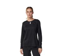 Fox Racing Koszulka Rowerowa Z Długim Rękawem Fox Lady Defend Black M T-Shirt, Nero, M Donna