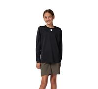Fox Racing Long Sleeve Cycling Jersey Fox Junior Defend Black YS, Maglietta Unisex-Youth, S