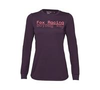 Fox Racing Maglia da Ciclismo da Donna a Maniche Lunghe Fox Lady Ranger Dr MD Viola Scuro S Camicia, S