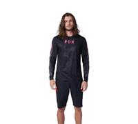 Fox Racing Maglia da Uomo Ranger a Maniche Lunghe Camicia, Provocazione Nera