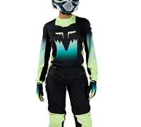 Fox Racing Maglia Donna 180 Flora Motocross Nero/Giallo, S