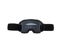 Fox Racing MASCHERA PRINCIPALE MOTOCROSS, CORE BLACK - LENTE FUMO