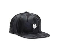 Fox head camo tech snapback cap black camo os