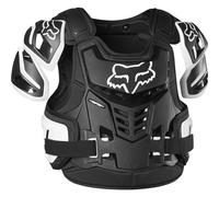 Fox Racing Mens Raptor Vest CE CERT Black/White L/XL