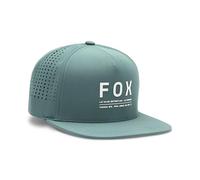 Fox Racing Non Stop Tech Snapback Hat Giacca a Vento, Verde Abete, Taglia Unica Uomo