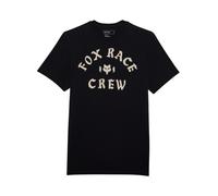 Fox Racing Premium T-Shirt Race Crew Schwarz M MTB Mountainbike Uomo