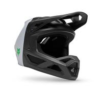 Fox Racing Rampage 5050 - Casco da bicicletta unisex particolarmente leggero, tecnologia MIPS per una protezione sicura, ventilazione a 360° per un comfort ottimale. Nero/Bianco, M