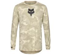 FOX Racing - Ranger Tru Dri L/S Jersey - Maglietta da ciclismo M beige