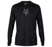 FOX Racing - Ranger Tru Dri L/S Jersey - Maglietta da ciclismo M nero