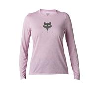 Fox Racing Ranger Tru Dri LS Jersey da Donna Maglia, Blush, M