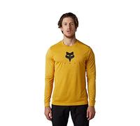Fox Racing Ranger Tru Dri LS-Maglietta Jersey, Daffodil, S Uomo