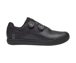 Fox Racing Schuhe Fox Union Boa Flat Black 42, Scarpe da Ginnastica Unisex-Adulto, Nero, EU