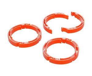 Fox Racing Shox Float X2 - Kit distanziatore per Volume Arancione, 3 Paia, 0,6 cm