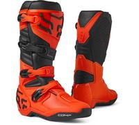 FOX RACING Stivali Comp Unisex,Arancione Fluo,14
