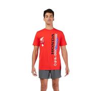 Fox Racing T-Shirt a Manica Corta Honda Uomo, Rosso, XL
