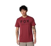 Fox Racing T-Shirt Standard da Uomo Non Stop SS Tech, Scarlatto, S