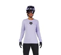 Fox Racing W Ranger LS Jersey Fox Head Athletic Donna, Testa di Volpe Lilla, XL